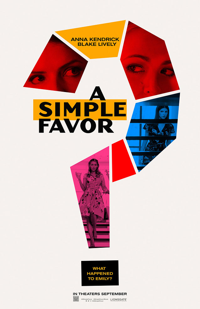 LA’s theatrical one-sheet for A Simple Favor