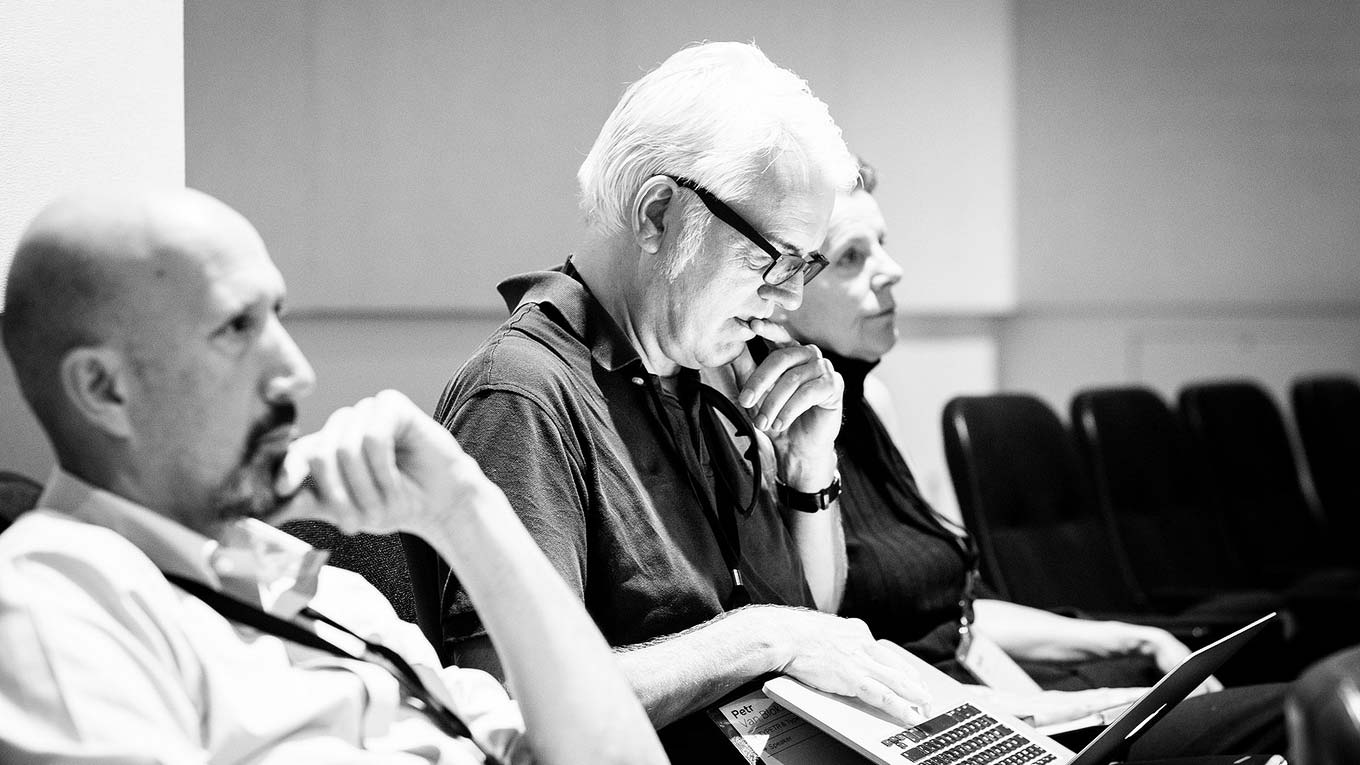 Petr van Blokland at ATypI Montreal 2017