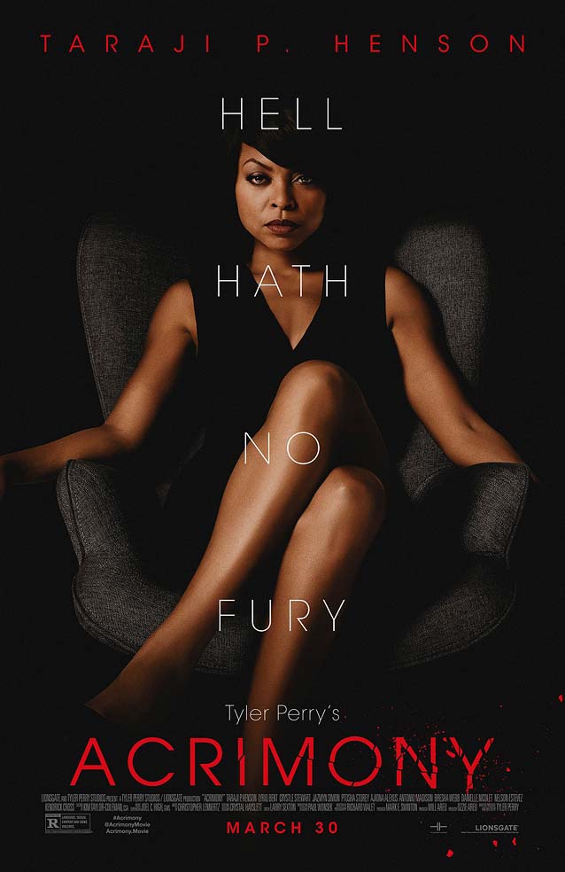 LA’s theatrical one-sheet for Tyler Perry’s Acrimony
