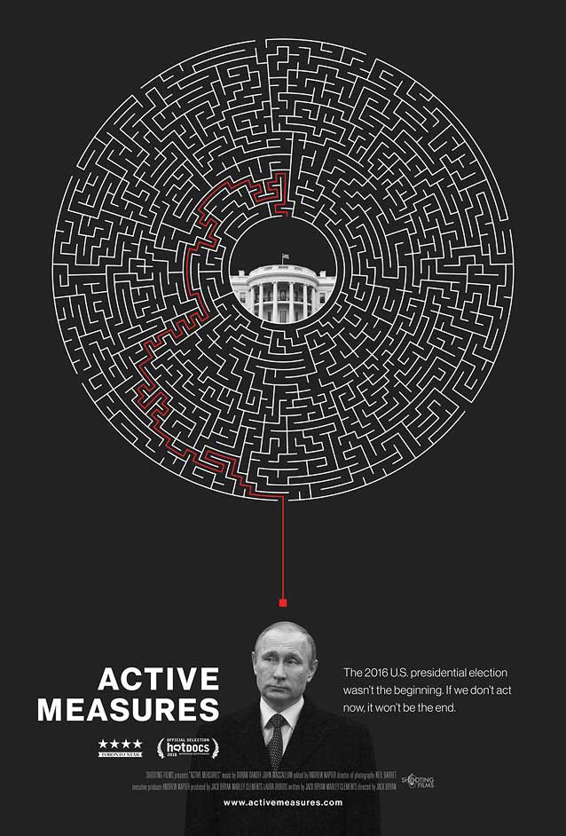 Theatrical one-sheet for Active Measures