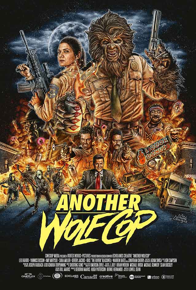Poster by Tom Hodge for Another WolfCop