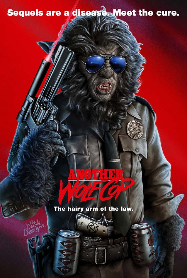 Tom Hodge’s poster for Another WolfCop