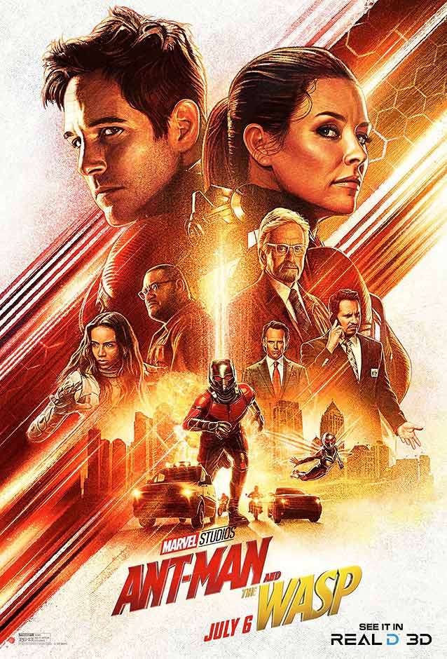 Art Machine’s illustrated one-sheet for Ant-Man and The Wasp