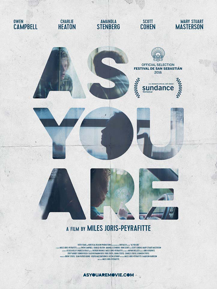 Film poster for As You Are