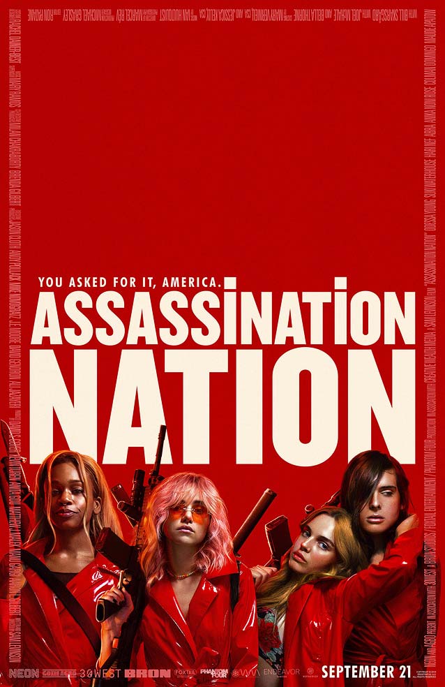 LA’s theatrical one-sheet for Assassination Nation