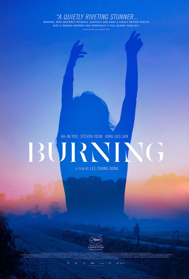 Palaceworks theatrical one-sheet for Beoning (Burning)