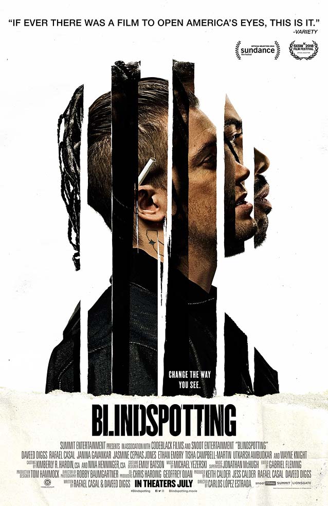 LA’s theatrical one-sheet for Blindspotting