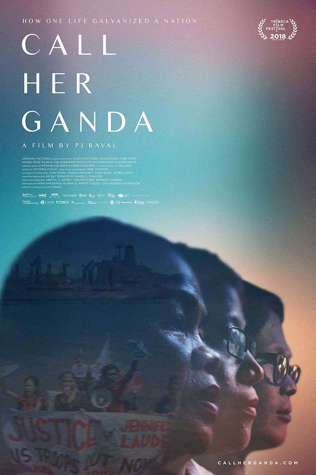 Theatrical one-sheet for Call Her Ganda