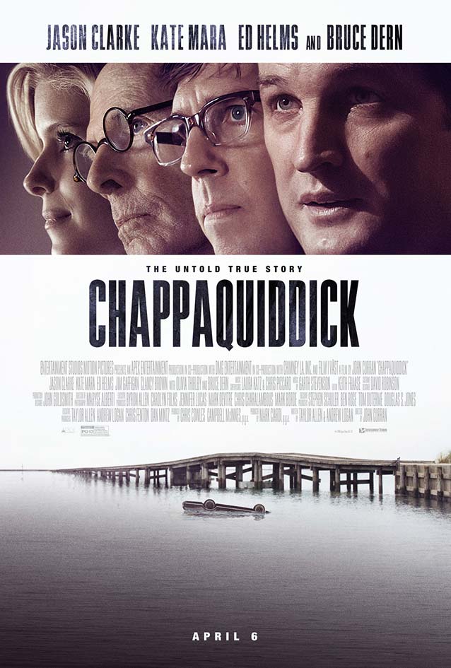 Bond’s theatrical one-sheet for Chappaquiddick