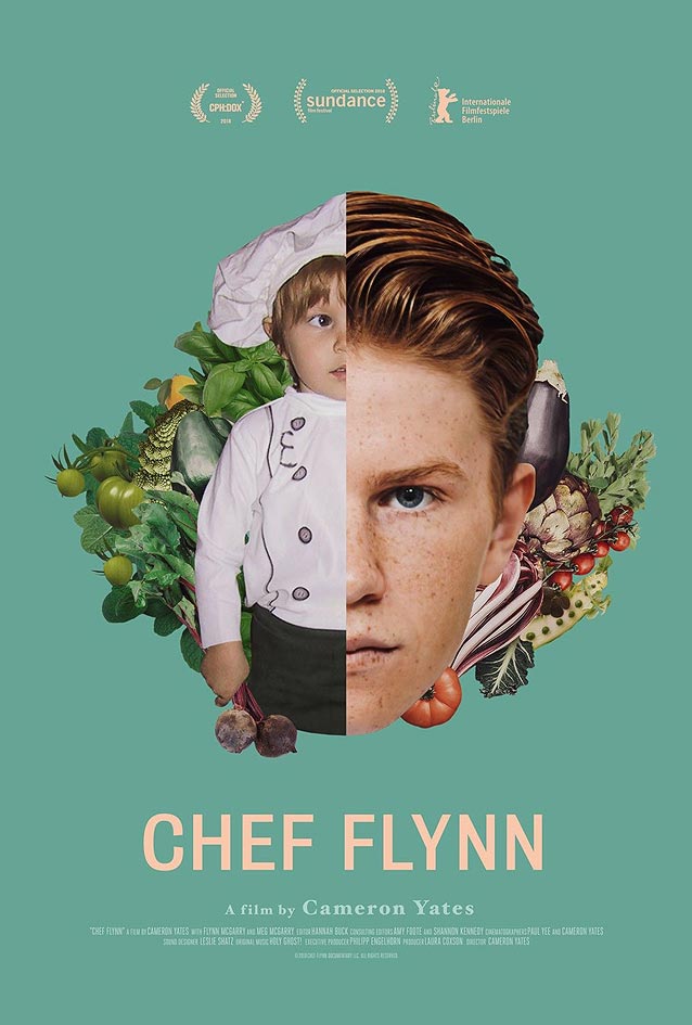 Palaceworks’ theatrical one-sheet for Chef Flynn