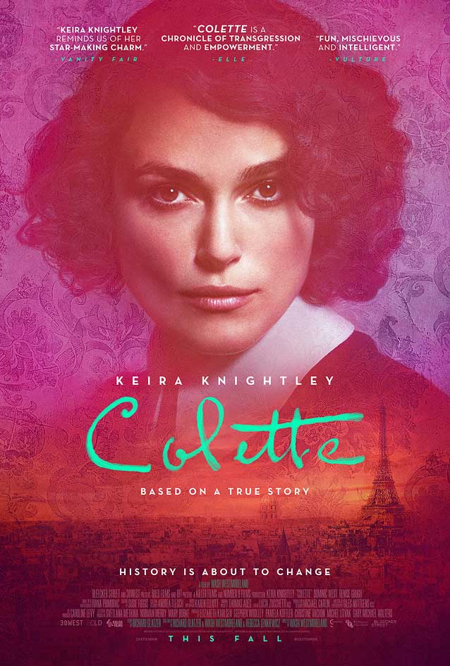 The Refinery’s theatrical one-sheet for Colette