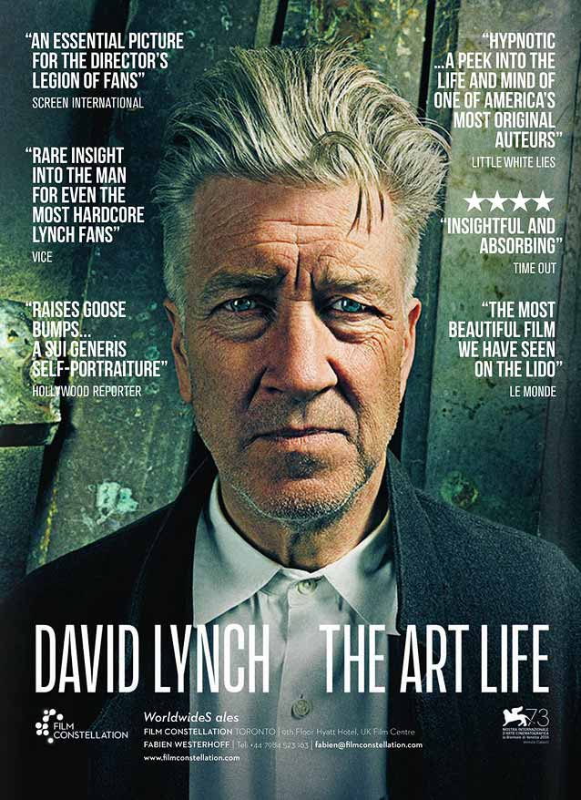 Film poster for David Lynch: The Art Life