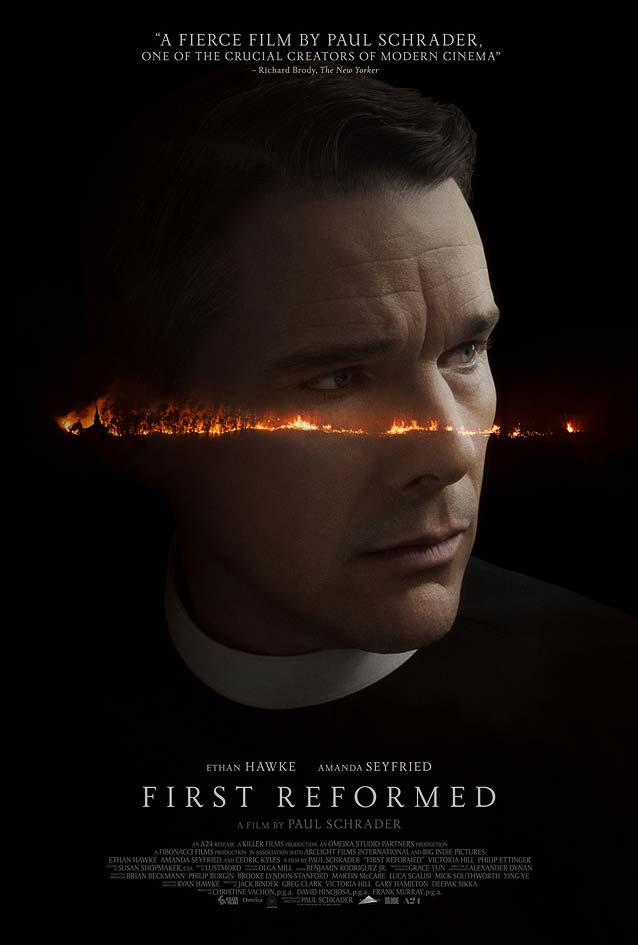 Theatrical one-sheet for First Reformed