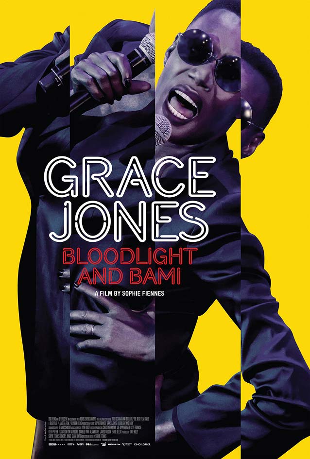 Theatrical one-sheet for Grace Jones: Bloodlight and Bami