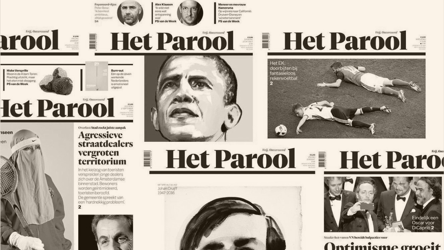 Het Parool Logo design by TypeØTones Type Network