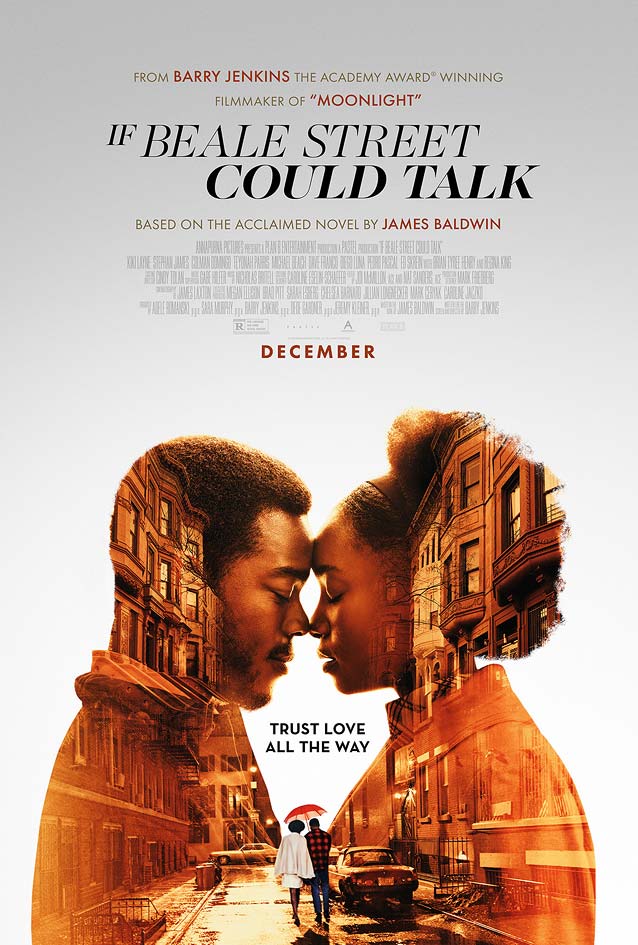 Gravillis’ theatrical one-sheet for If Beale Street Could Talk