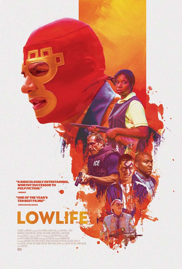 Brandon Schaefer’s theatrical one-sheet for Lowlife