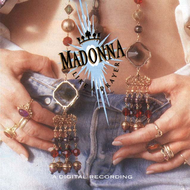 Madonna “Like A Prayer” album sleeve