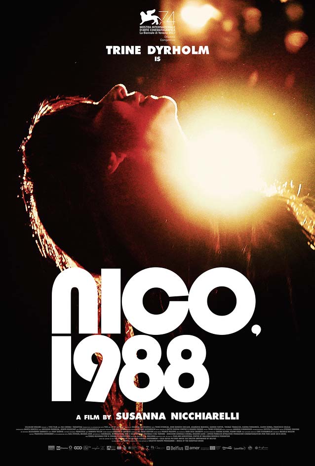 Midnight Marauder’s theatrical one-sheet for Nico, 1988