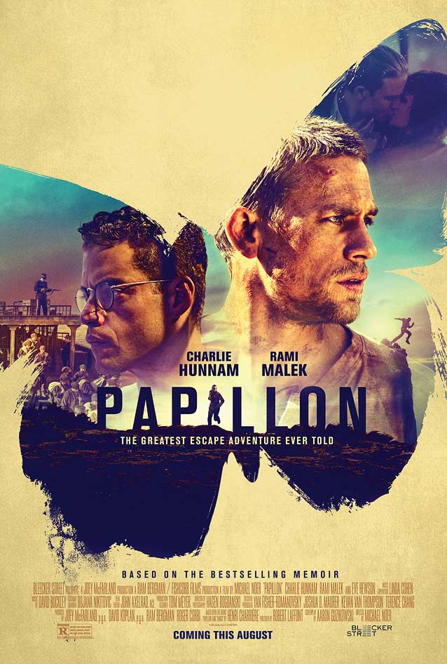 Bond’s theatrical one-sheet for Papillon