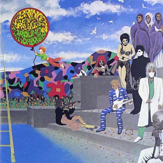 Prince and the Revolution “Around the World in a Day” LP album sleeve