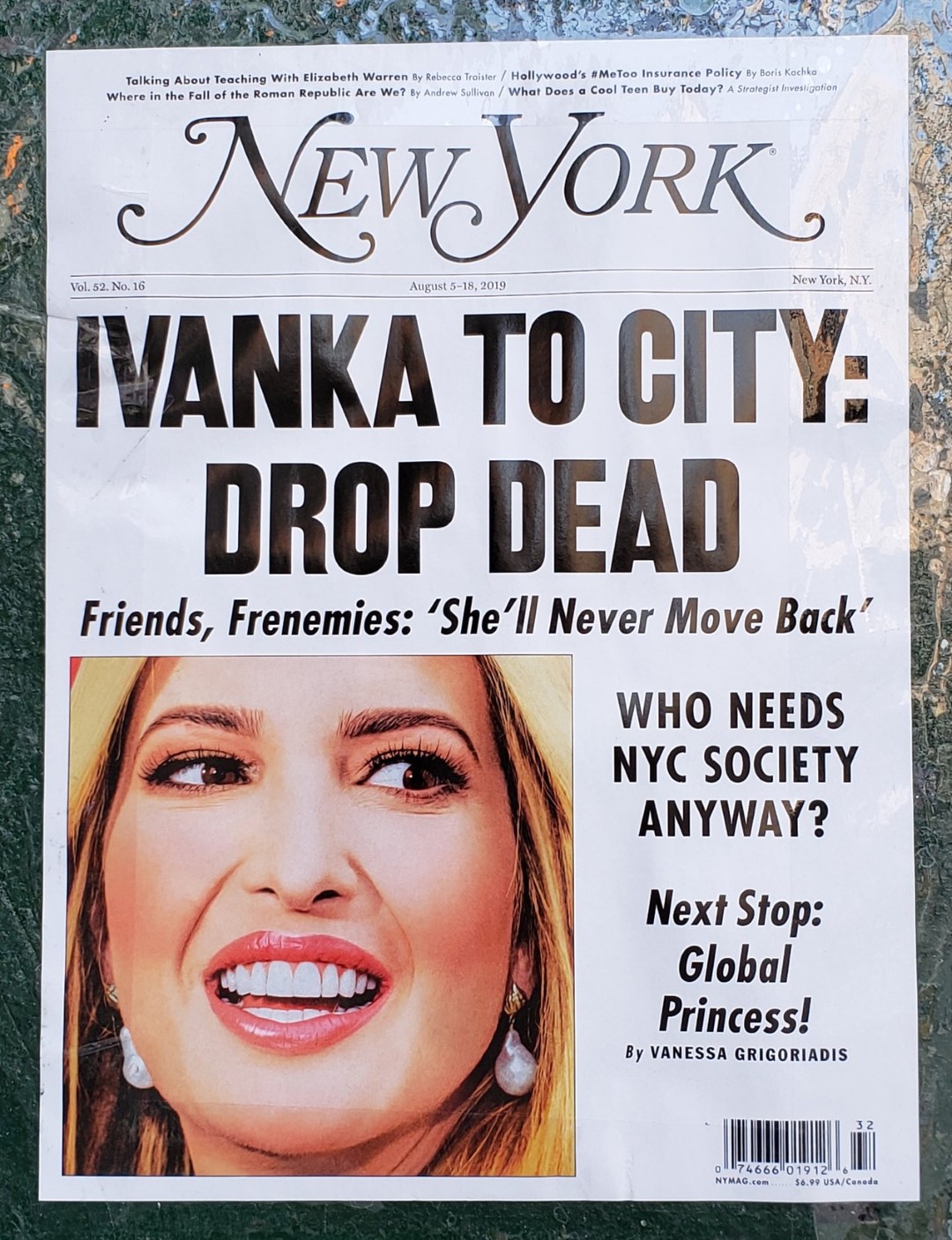 Ivanka to NYC: Drop Dead