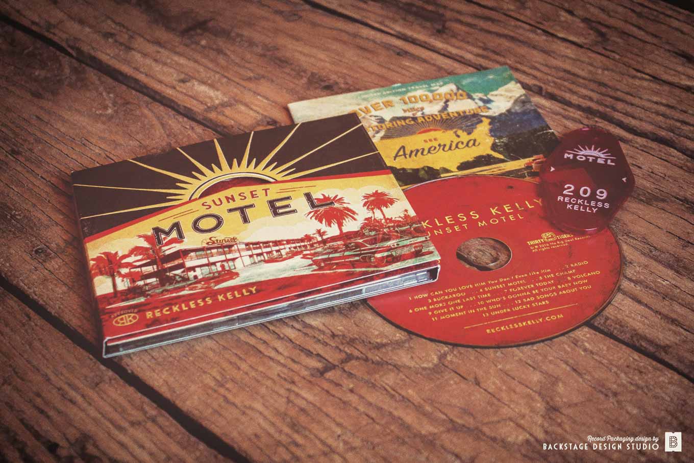 Reckless Kelly Sunset Motel CD package