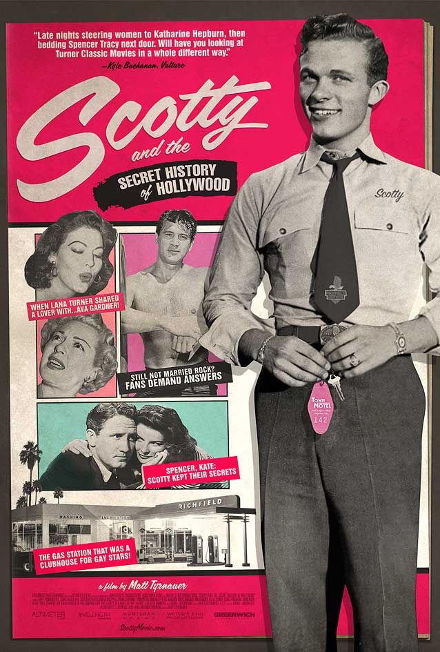 Theatrical one-sheet for Scotty and the Secret History of Hollywood