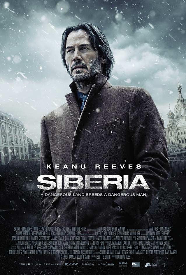 Kustom Creative’s theatrical one-sheet for Siberia