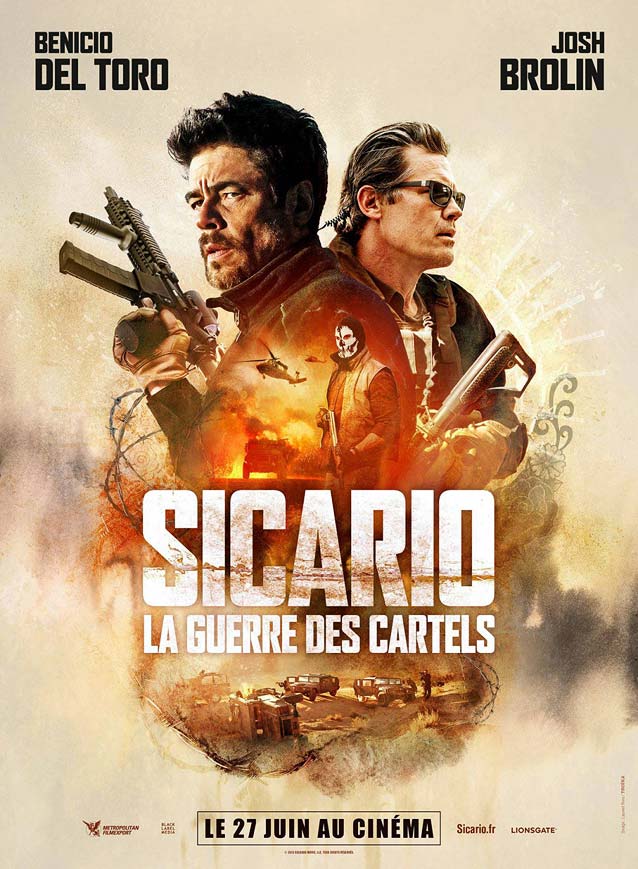 French poster for Sicario: Day of the Soldado