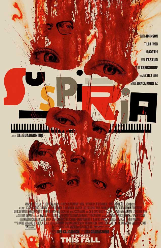 LA’s theatrical one-sheet for Suspiria