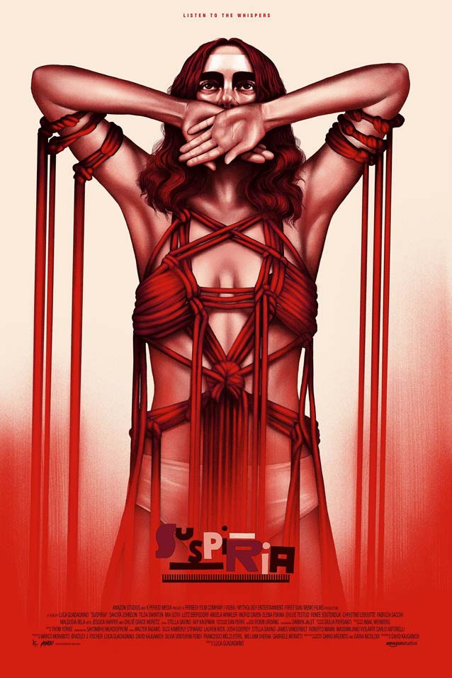 Sara Deck’s Susie Bannion Mondo poster for Suspiria