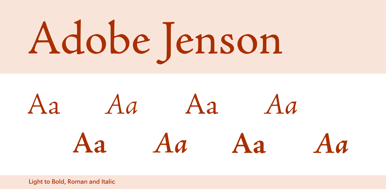 Adobe Jenson