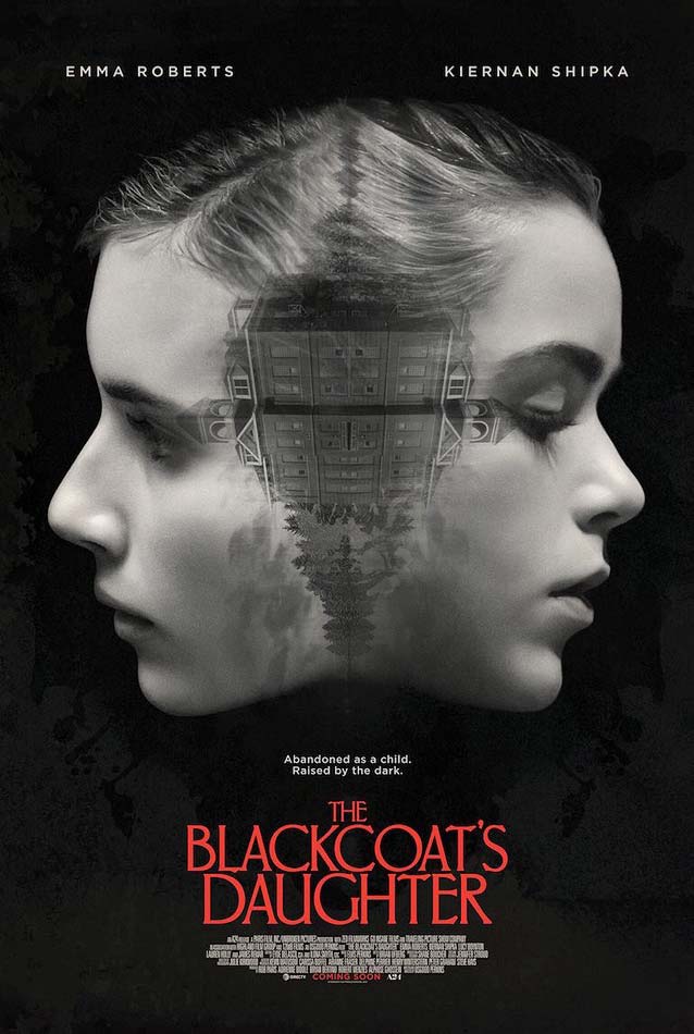 Film poster for The Blackcoat’s Daughter