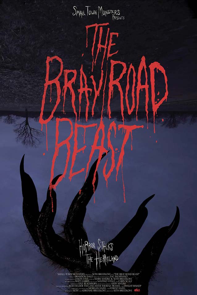 Theatrical one-sheet for The Bray Road Beast