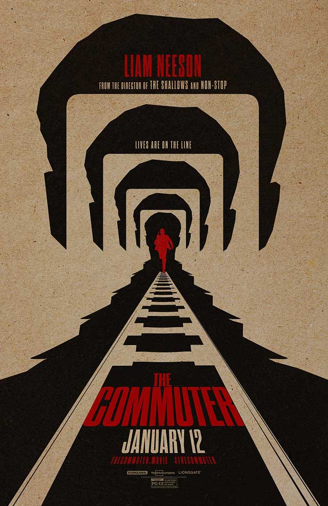 Internet poster for The Commuter