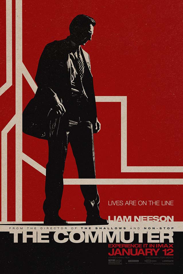 Internet poster for The Commuter