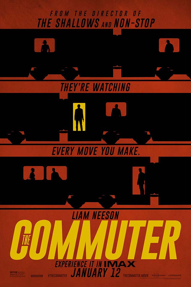 Internet poster for The Commuter