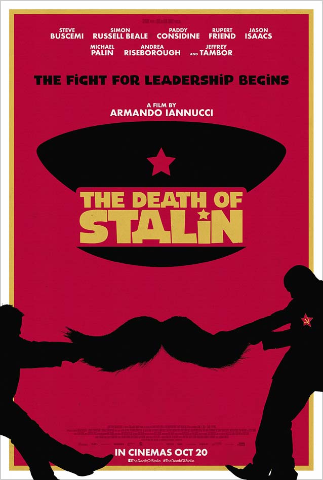 AllCity’s teaser one-sheet for The Death of Stalin