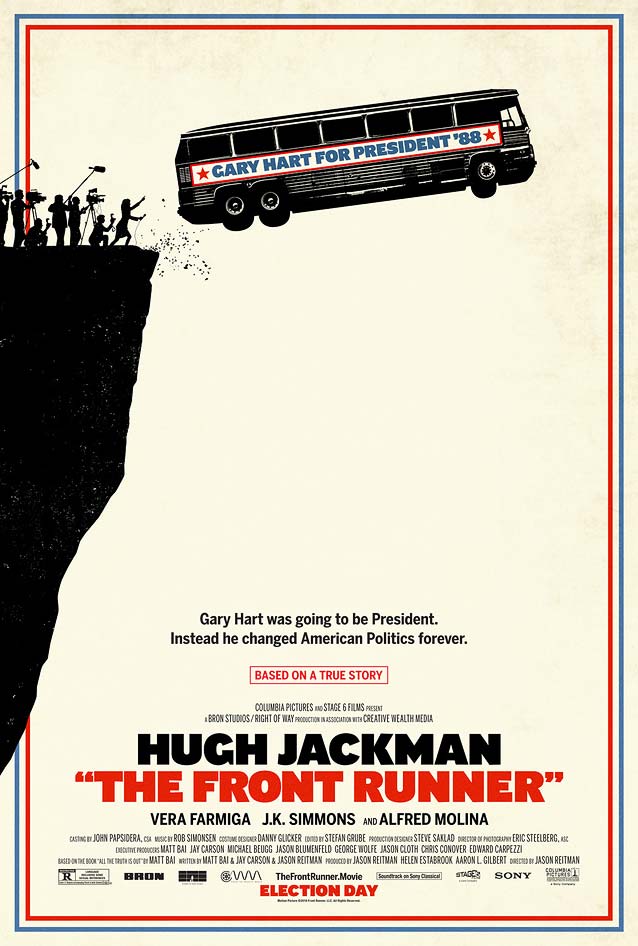 Manheim’s theatrical one-sheet for The Front Runner