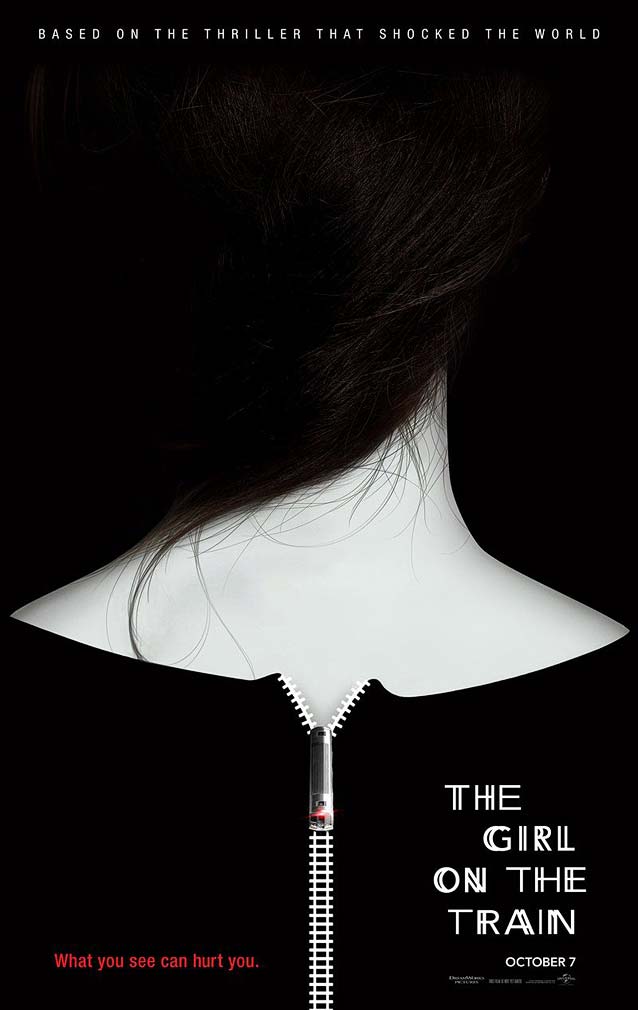 Film poster for The Girl on The Train