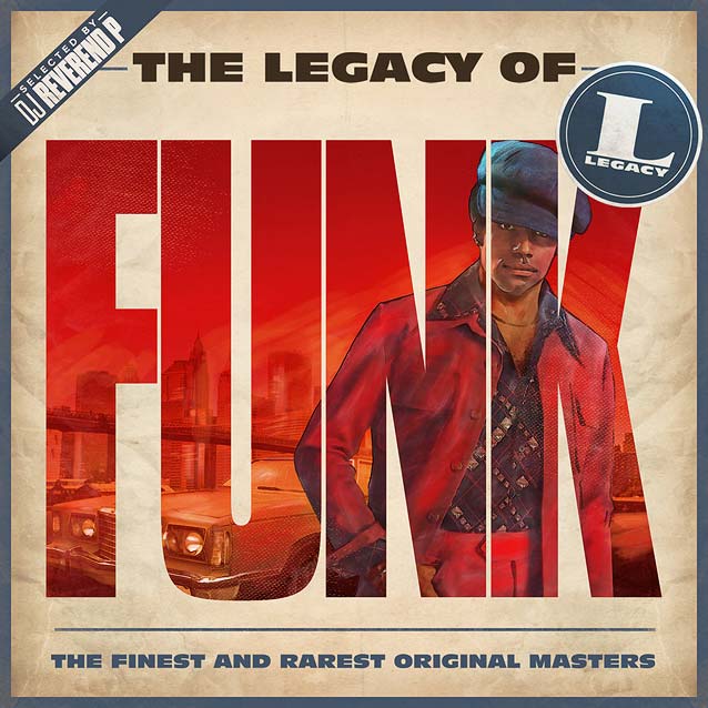 Hachim-Bahous’ album sleeve artwork for Sony Music’s The Legacy of Funk