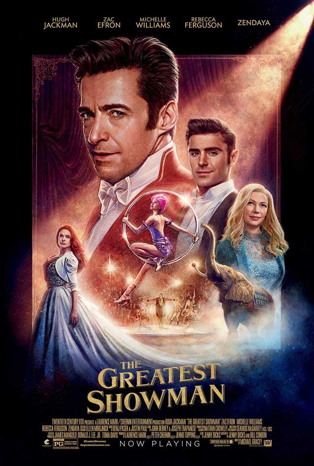 BLT’s poster for The Greatest Showman