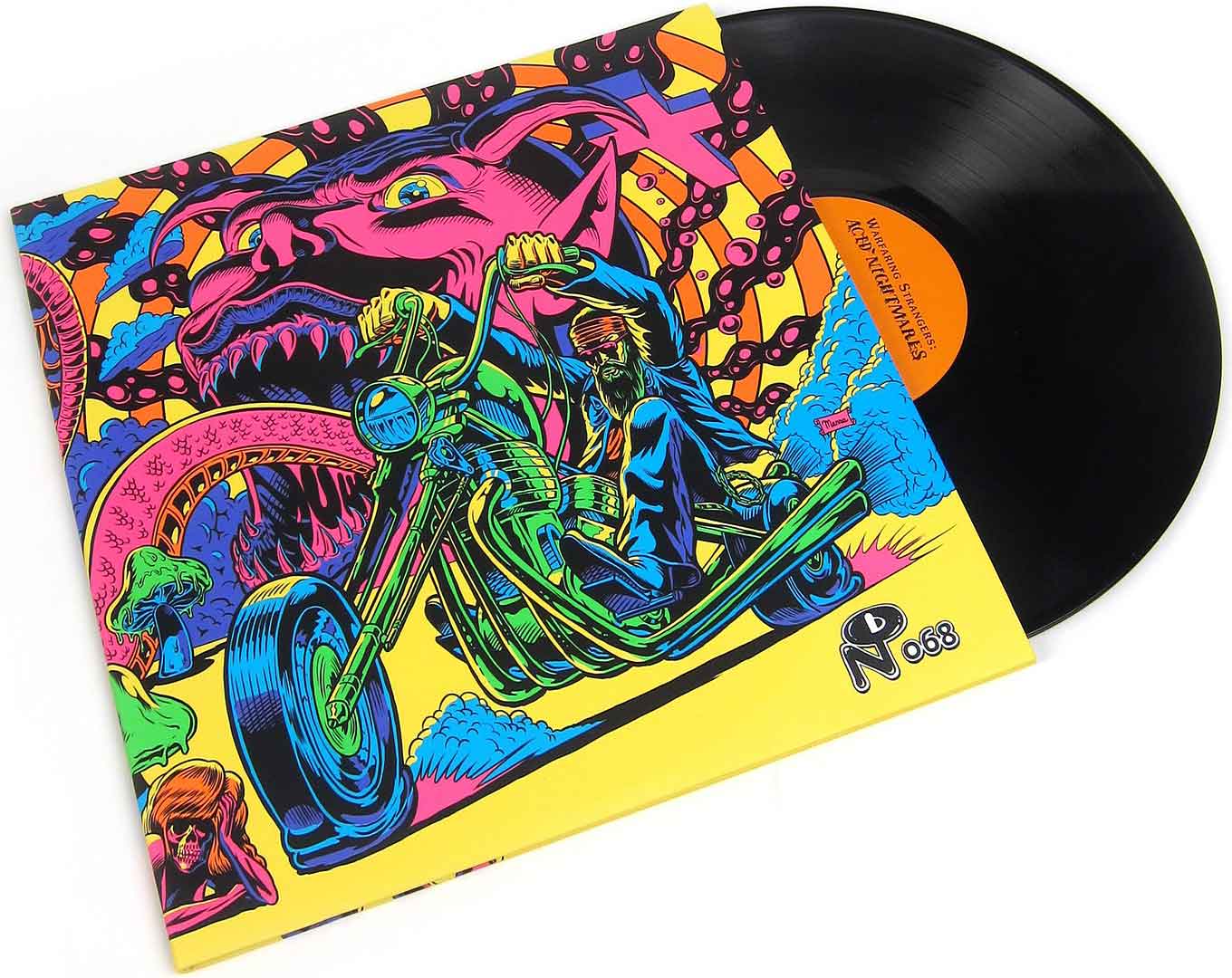 Package design for Wayfaring Strangers: Acid Nightmares