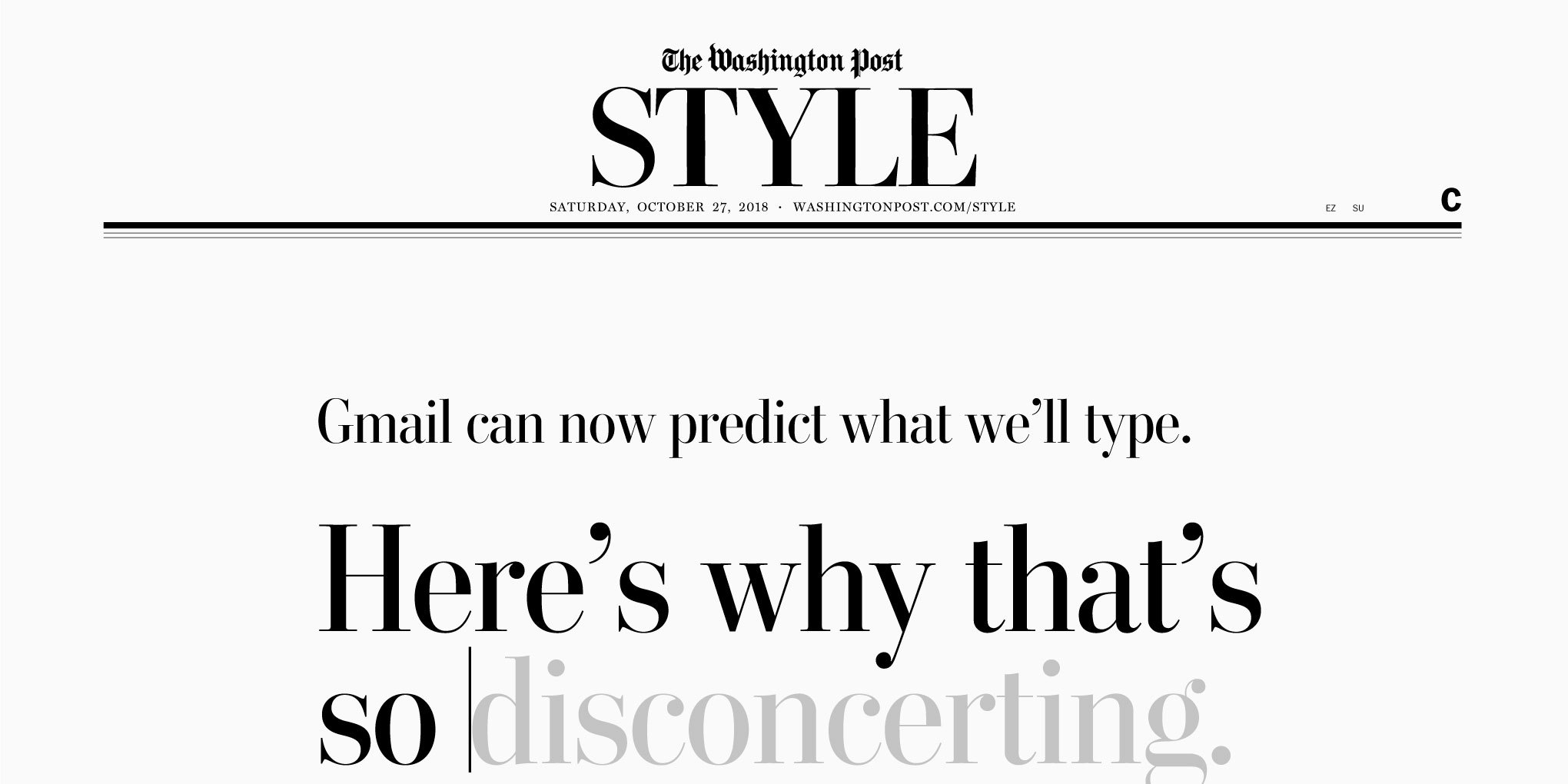 Washington Post | Evolving typography | Type Network